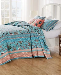 Greenland Home Fashions Audrey Classic 3-Pc. Bedspread Set
