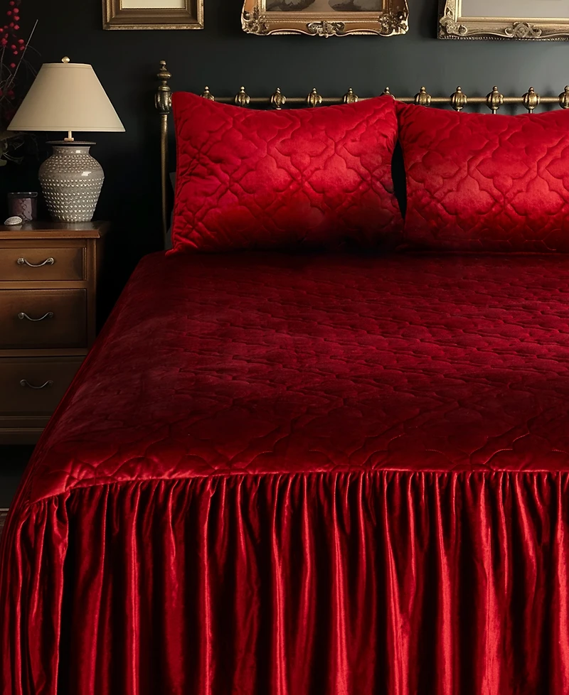 Levtex Caserta Velvet Bedspread, King/California King