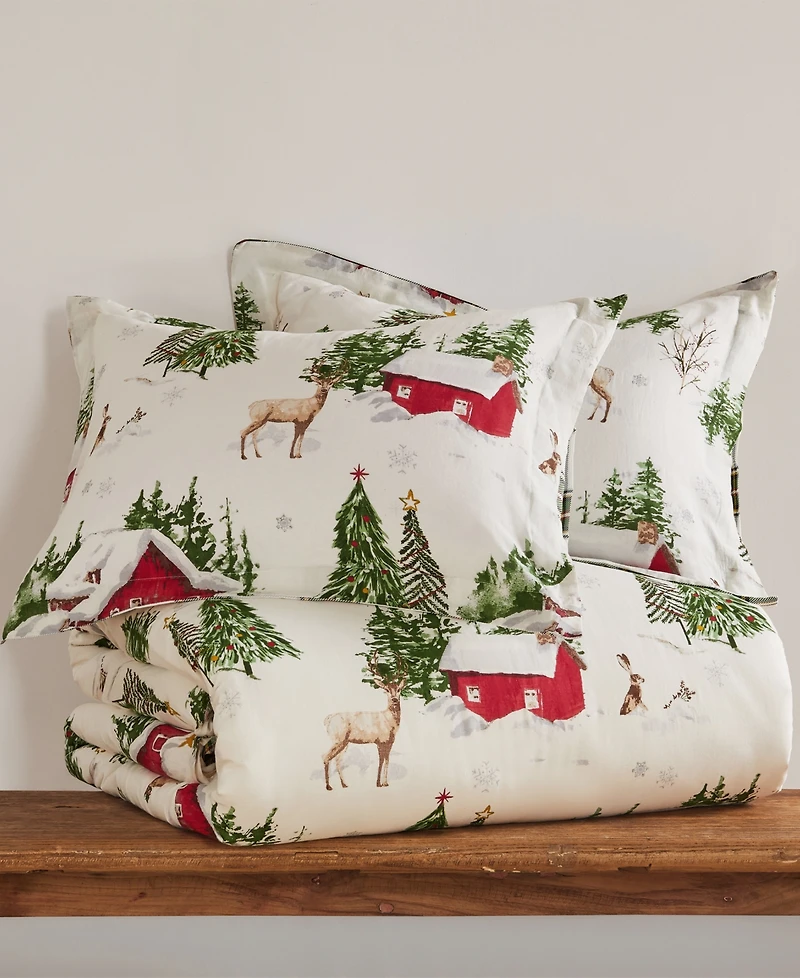 Levtex Tatum Pines Reversible -Pc. Duvet Cover Set