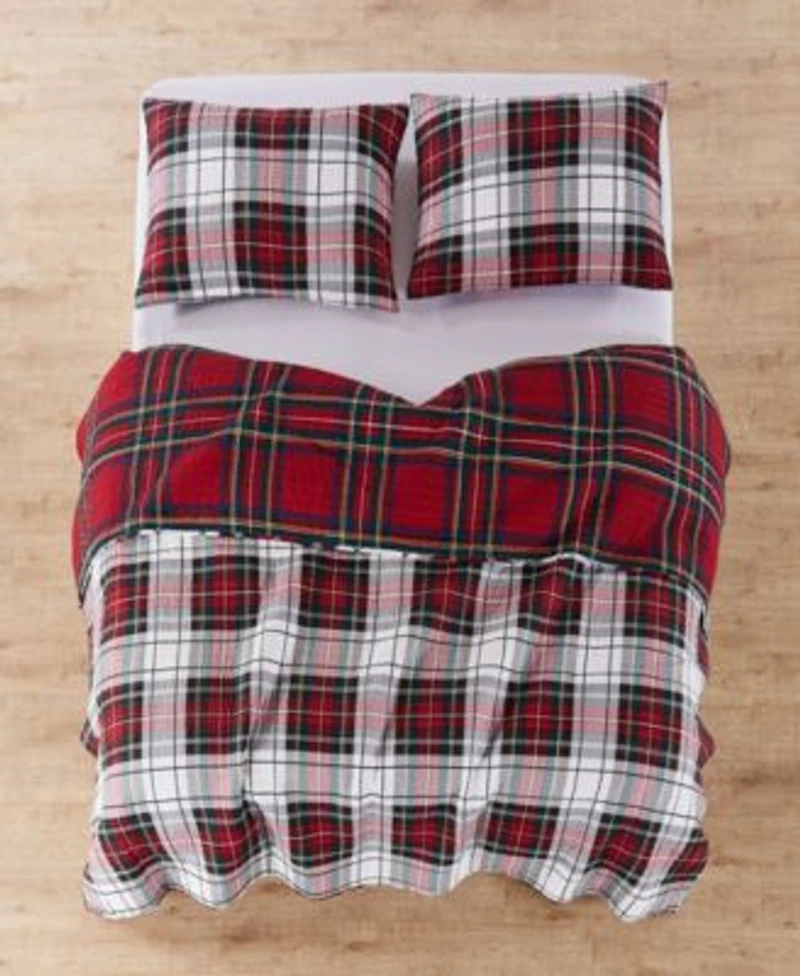 Levtex Spencer Plaid Reversible Bedspreads