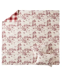Levtex Winter Sleigh Ride Reversible 3-Pc. Quilt Set, Full/Queen