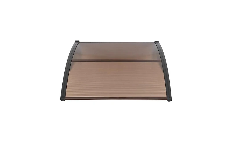 Slickblue 10 Ft Solar Led Outdoor Patio Umbrella with Cantilever Design, 32 Led Lights, and Easy Open Adjustment