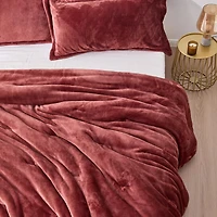 Coma Inducer Oversized Comforter Set - Me Sooo Comfy - Roasted Russet