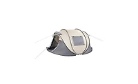 Slickblue 4-Person Pop Up Camping Tent, Easy Setup for Hiking, Fishing, Beach & Outdoor Adventures