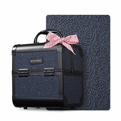 Byootique Makeup Train Case Cosmetic Organizer