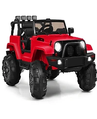 12V Electric Ride On Truck with Parental Remote Control and Led Lights