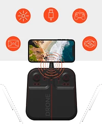 Sharper Image Streaming Camera Mach X-Video Drone