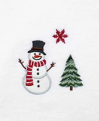 Avanti Winter Snowman Cotton Hand Towel, 28" x 16"