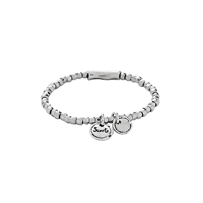UNOde50 Sterling Silver Rounded Bead Bracelet
