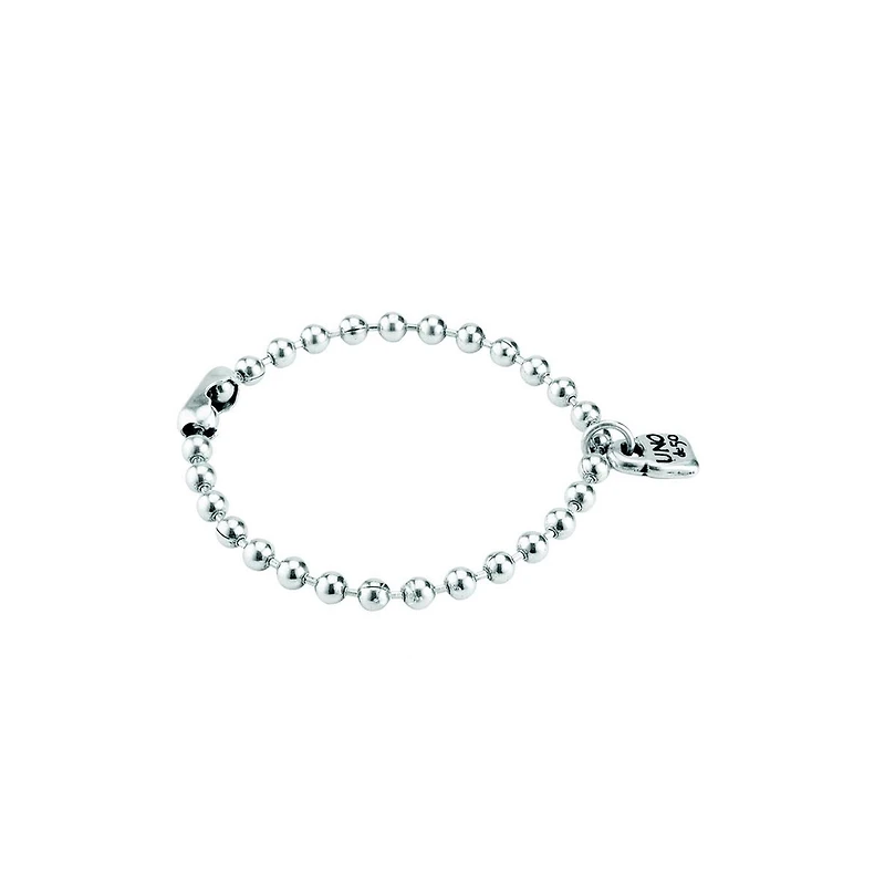 UNOde50 Sterling Silver and 18K Gold-Plated Ball Shaped Bracelet