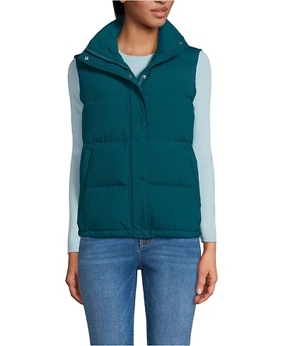 Lands' End Women's Max 600 Down Puffer Vest