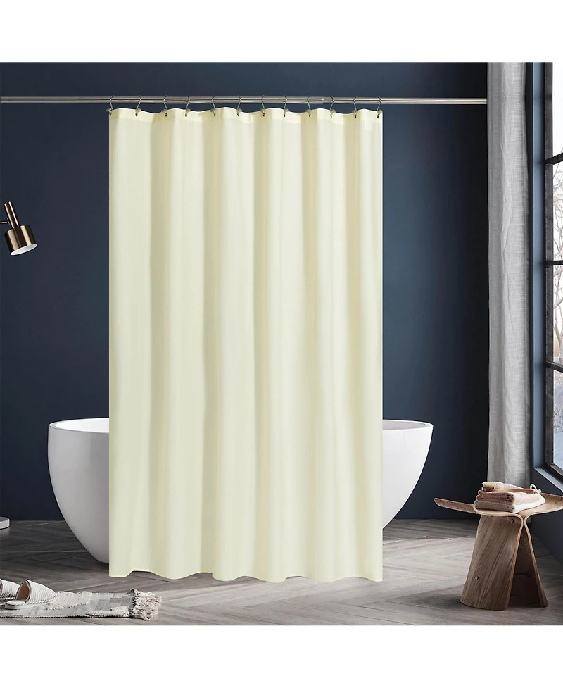 Awesome Home Waterproof Soft Fabric Shower Curtain or Liner, 72"X84"