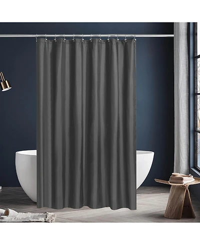 Awesome Home Waterproof Soft Fabric Shower Curtain or Liner, 72"X84"