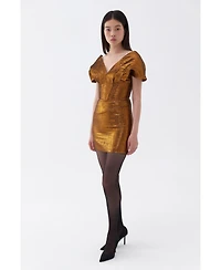Nocturne Women's Corset Design Mini Dress