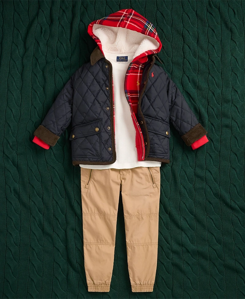 Polo Ralph Lauren Toddler and Little Boys Hooded Barn Jacket