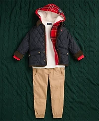 Polo Ralph Lauren Toddler and Little Boys Hooded Barn Jacket