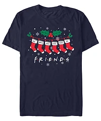 Fifth Sun Men's Holiday Friends Short Sleeve T-Shirt