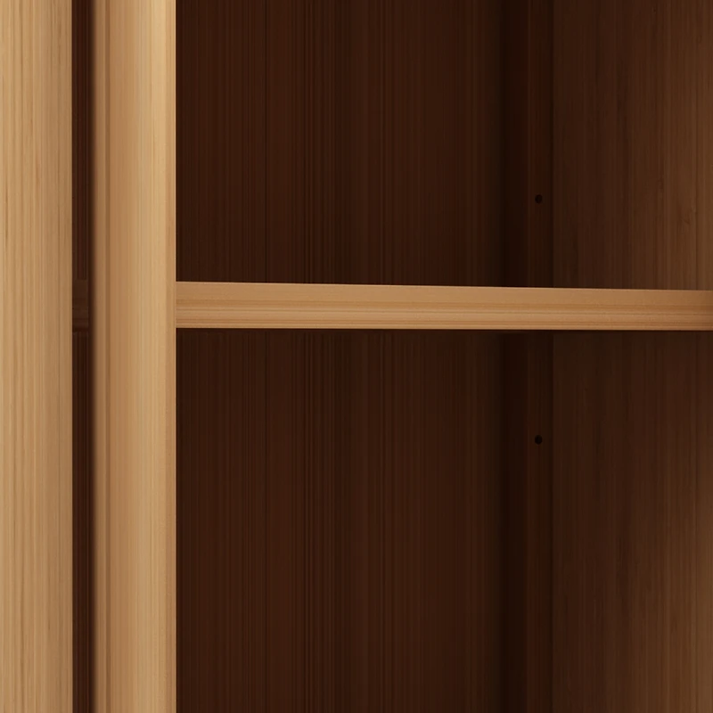Bamboo Storage Cabinet for Bathroom and Living Room