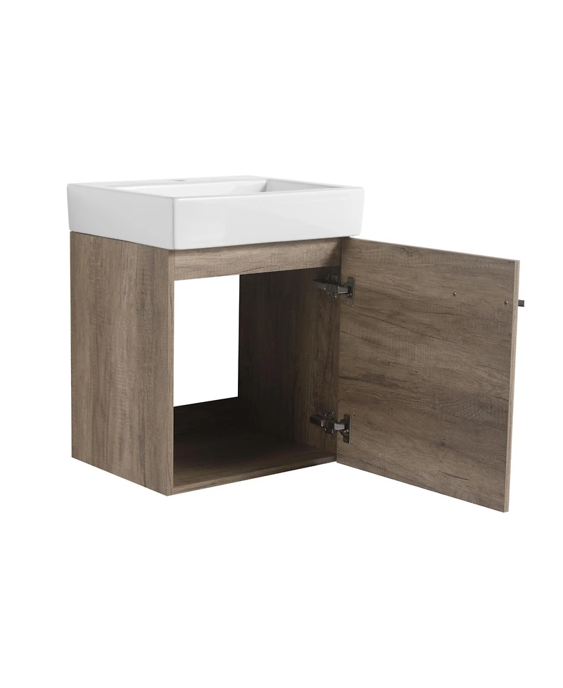 18 inch Bathroom Vanity With Top, Small Bathroom Vanity And Sink