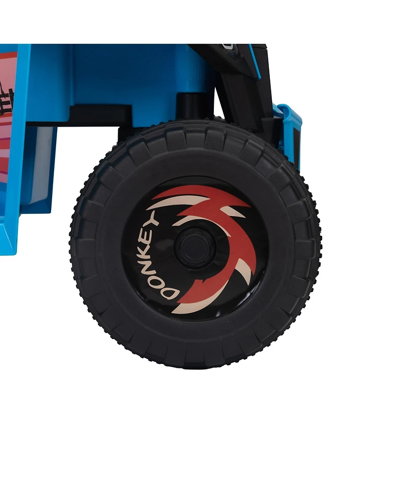 Streamdale Electric Kids Atv with Trailer and Bluetooth, Ages 3-6