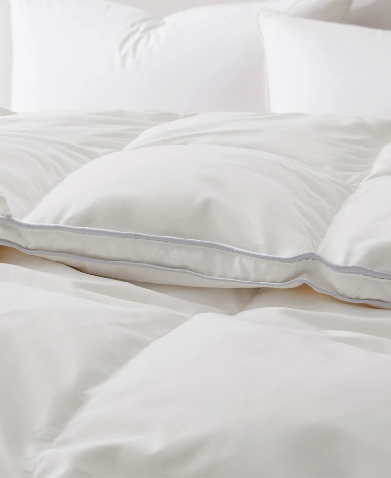 Unikome Ultra Soft White Goose Feather and Down Comforter, Full/Queen