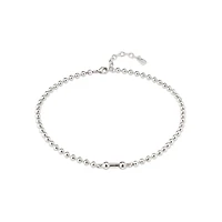 UNOde50 Sterling Silver Cylindrical Charm Necklace