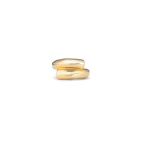 UNOde50 Closed the Middle Tube-Shaped Metal Alloy Ring