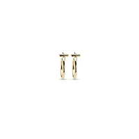 UNOde50 Metal Clad Hoop Earrings