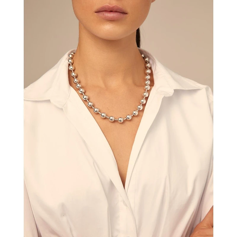 UNOde50 Sterling Silver Metal Clad Padlock Necklace