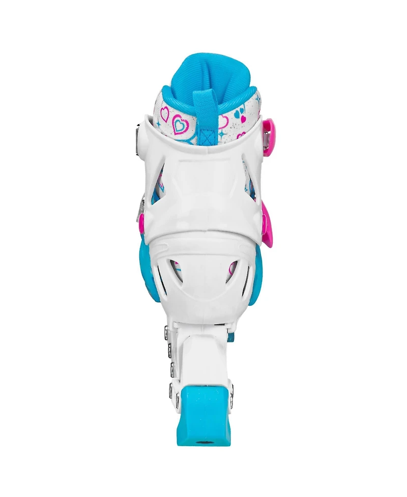 Roller Derby Tracer Girl's Adjustable Inline Skates Medium (2-5)