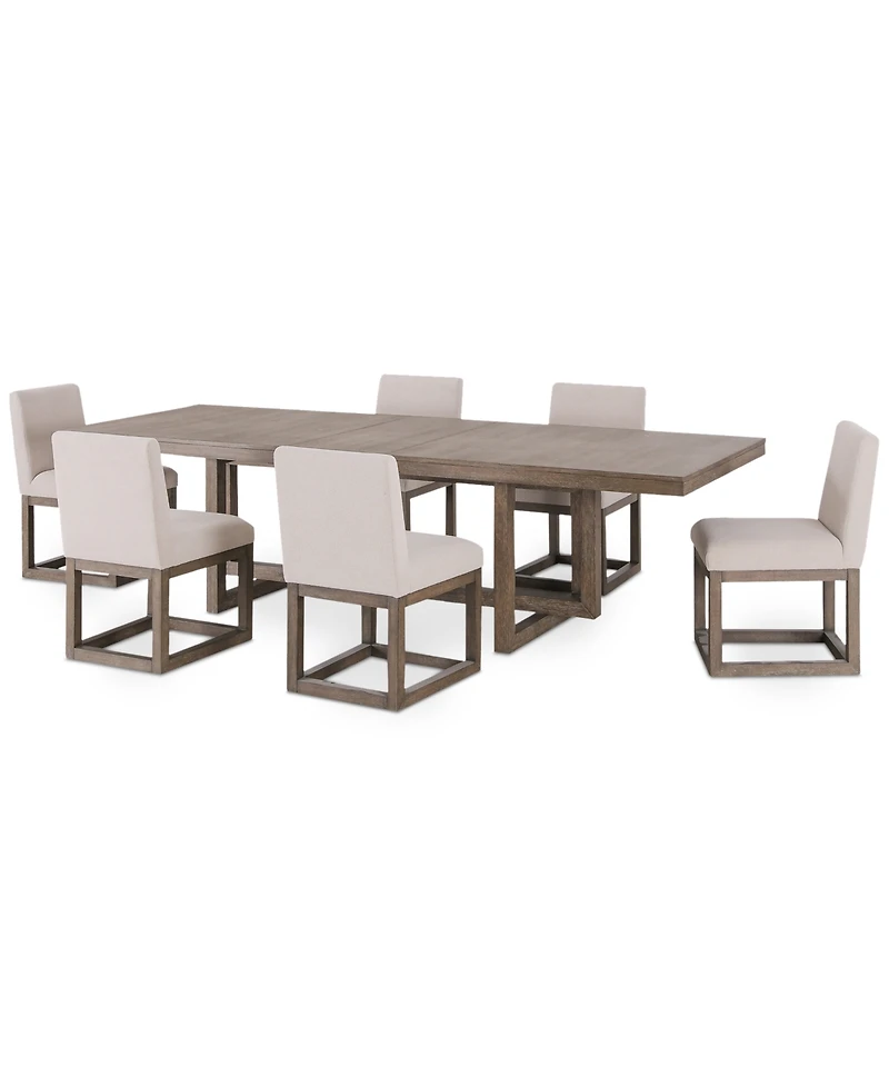 Portmore Pc Rectangular Set (Table & Side Chairs