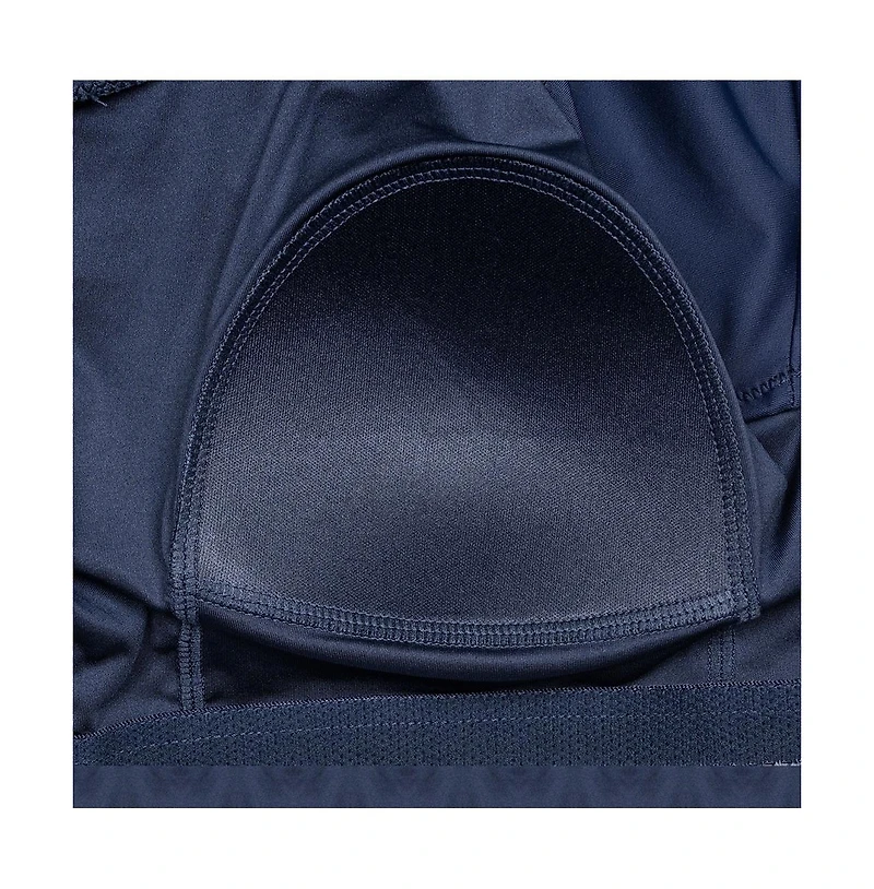 Calypsa Women's Maya Tankini Swim Top With Built-in Bra and High Waisted Long Bike Shorts