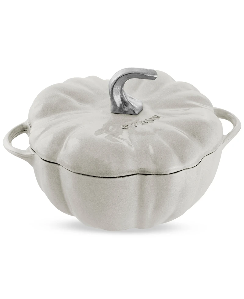Staub Enameled Cast Iron 3.5-Qt Pumpkin Dutch Oven