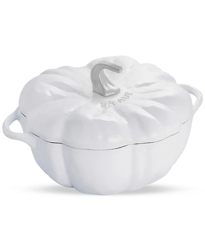 Staub Enameled Cast Iron 3.5-Qt Pumpkin Dutch Oven