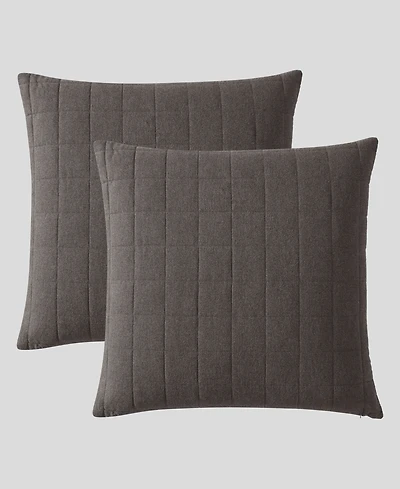 Calvin Klein Melange Flannel Sham Pair
