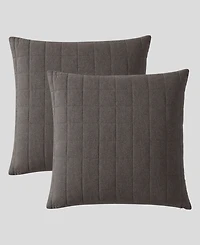 Calvin Klein Melange Flannel Sham Pair