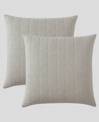 Calvin Klein Melange Flannel Sham Pair