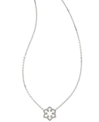 Kendra Scott Kyocera Opal Snowflake Short Pendant Necklace, 14" + 4" extender