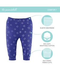 The Peanutshell Baby Boy or Girl Pants, 5-Pack, Elephant Brights