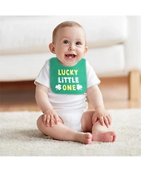 The Peanutshell Baby Boys New Holiday Terry Bib 10 Pack Set