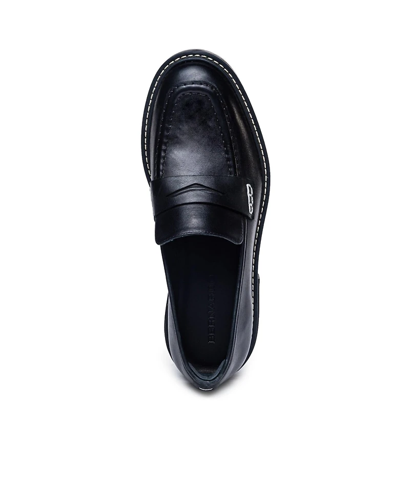 Bernardo Footwear Chandler Lug-Sole Loafer