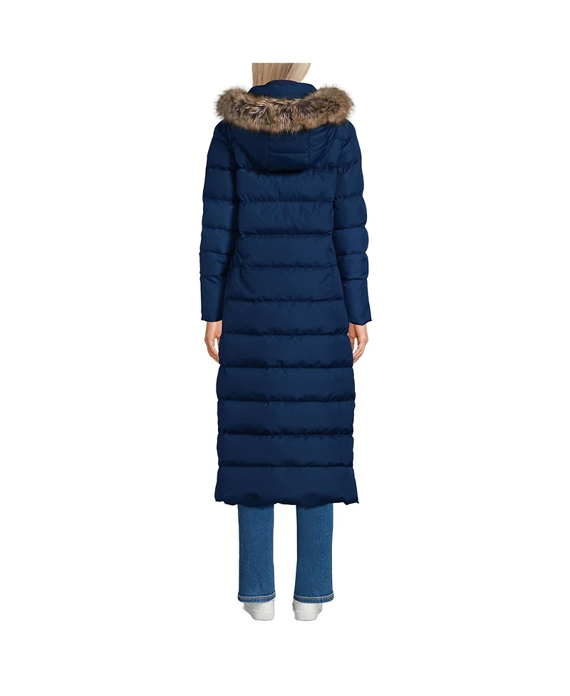 Lands' End Women's Tall Max 600 Down Long Maxi Coat