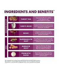 Host Defense MycoBotanicals Microbiome Powder - Digestive & Immune Health Support Supplement