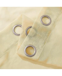 Melrose Semi Sheer Window Panel Set, 110" W x 84" L