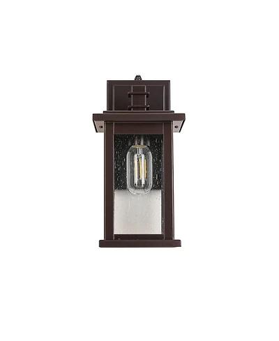 Flynama Wall Sconces 1-Light 12.25-in H Oil-Rubbed Bronze Dark Sky Outdoor Wall Light