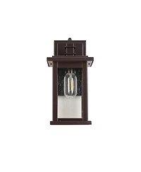 Flynama Wall Sconces 1-Light 12.25-in H Oil-Rubbed Bronze Dark Sky Outdoor Wall Light