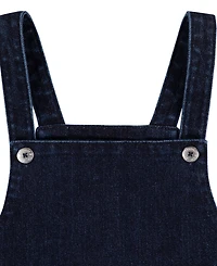 Levi's Little Girls 2-Piece Long Sleeve Top and Sparkle Tiered Skirtall Set