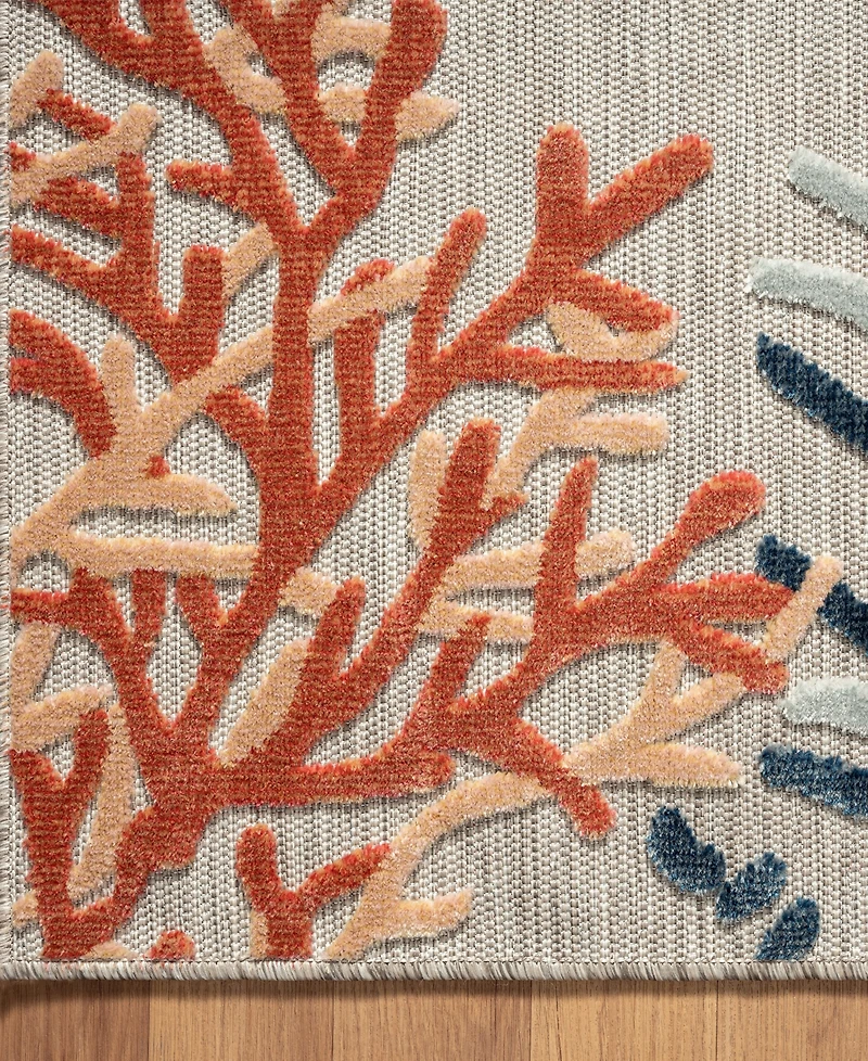 Lr Home Vance-10B 7'9" x 9'9" Outdoor Area Rug
