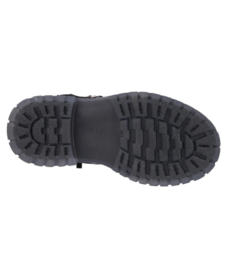 Olivia Miller Little Girls Star Bright Combat Boots