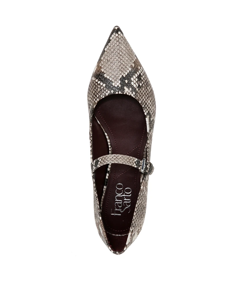 Franco Sarto Women's Nalin Pointed Toe Mary Jane Flats